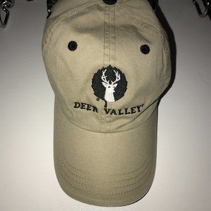 DEER VALLEY SKI RESORT UTAH ADJUSTABLE BASEBALL CAP